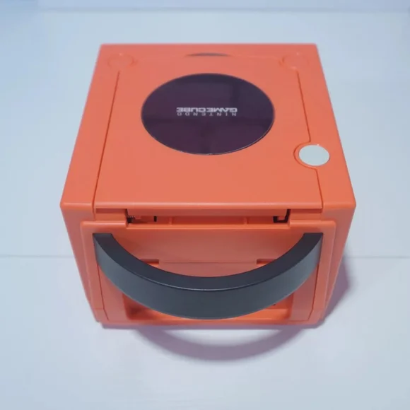 Warm Red Nintendo GameCube Console DOL-001 (USA) w/ OEM Metallic Red Controller